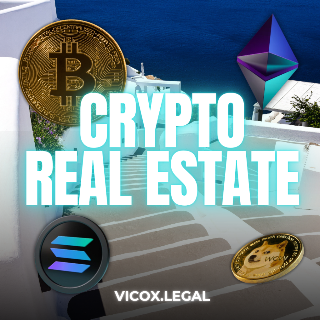 Buy real estate with crypto in Greece
