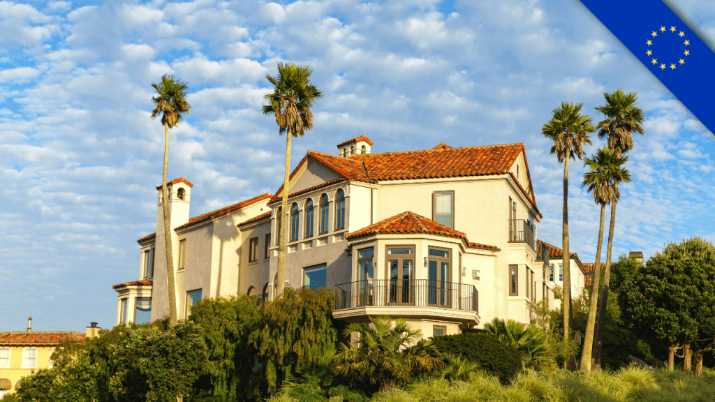 buy property with bitcoin in Europe